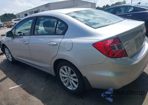 2012 Honda Civic Ex from USA, damaged, VIN 2HGFB2F83CH319875